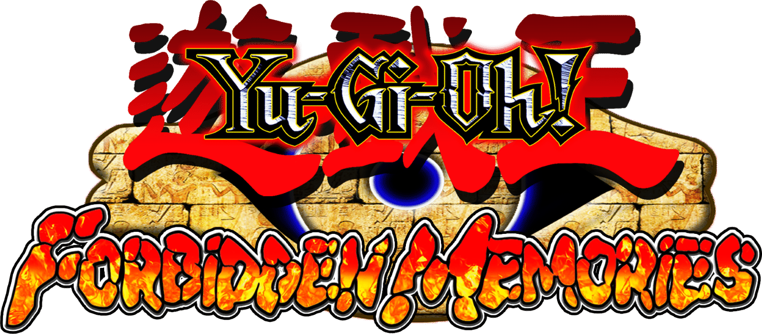 Yu-Gi-Oh Forbidden Memories logo for Playstation